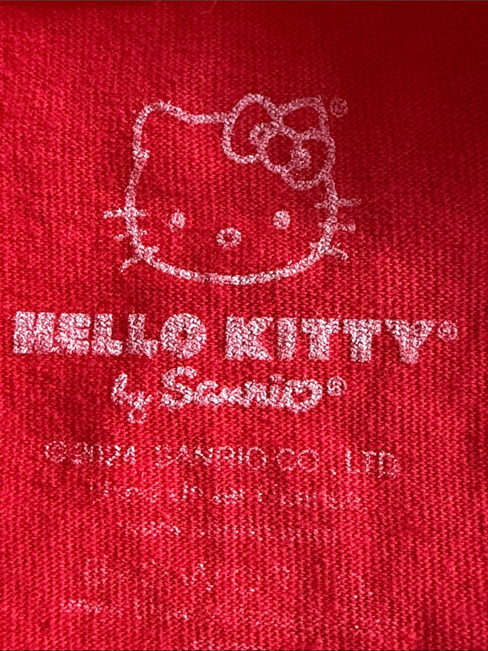 Sanrio Hello Kitty Classic Red Graphic Tee Size Small T-shirt Women’s - Picture 7 of 9
